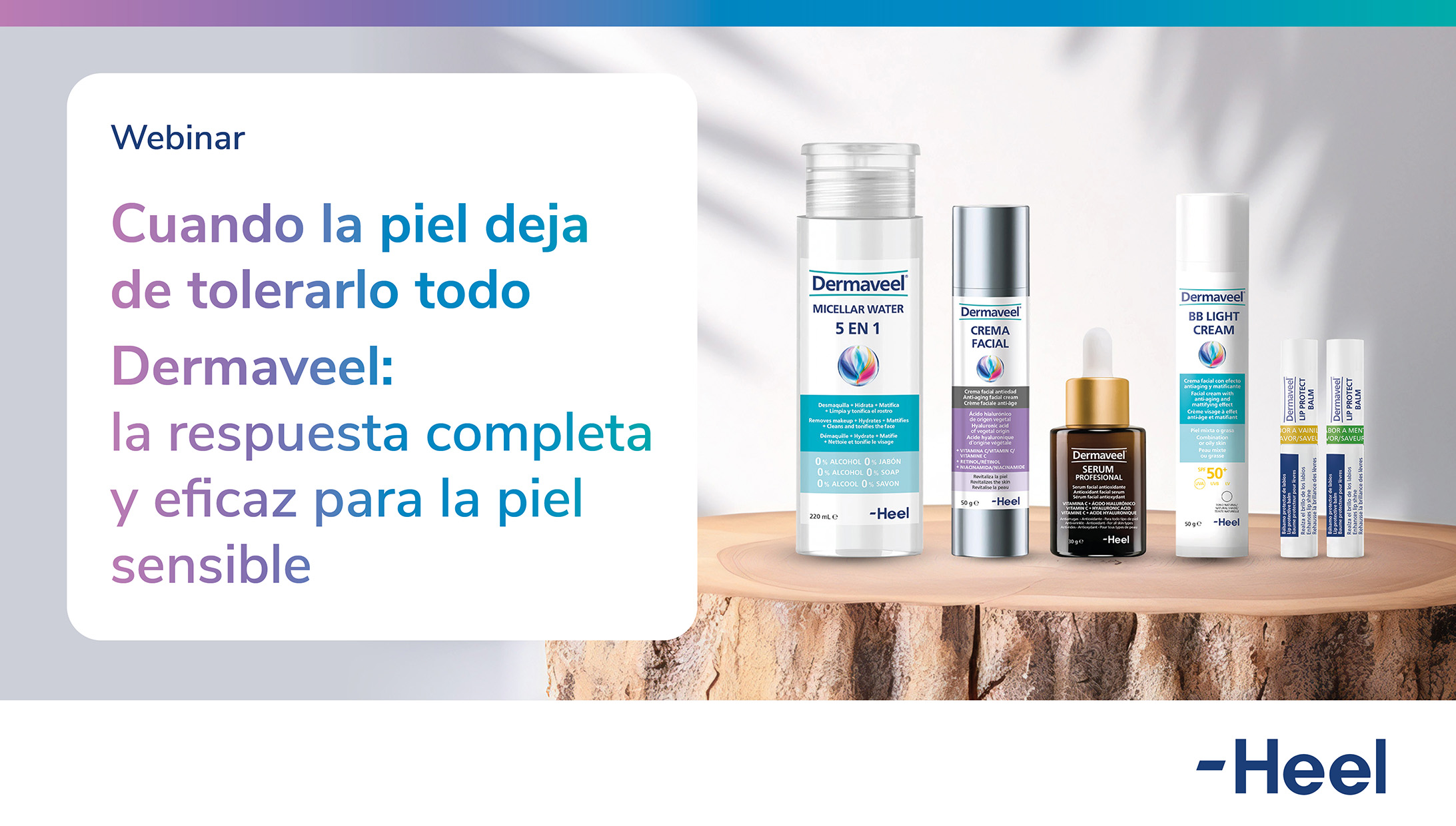Webinar Dermaveel, la respuesta completa y eficaz para la piel sensible
